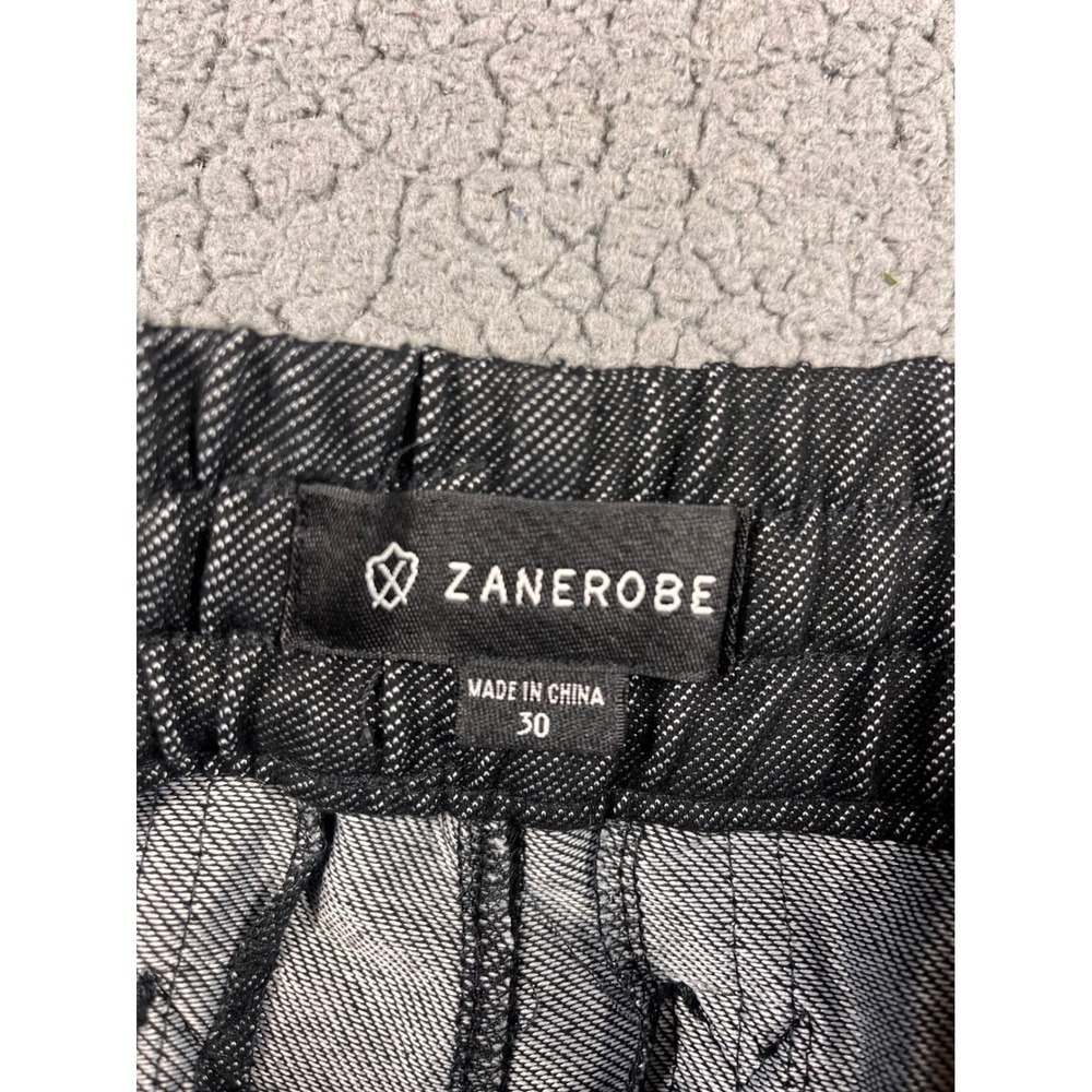 Zanerobe Sureshot Jogger Pants Mens 30 Dark Denim Indigo Elastic Waist 728MONO - Picture 6 of 10